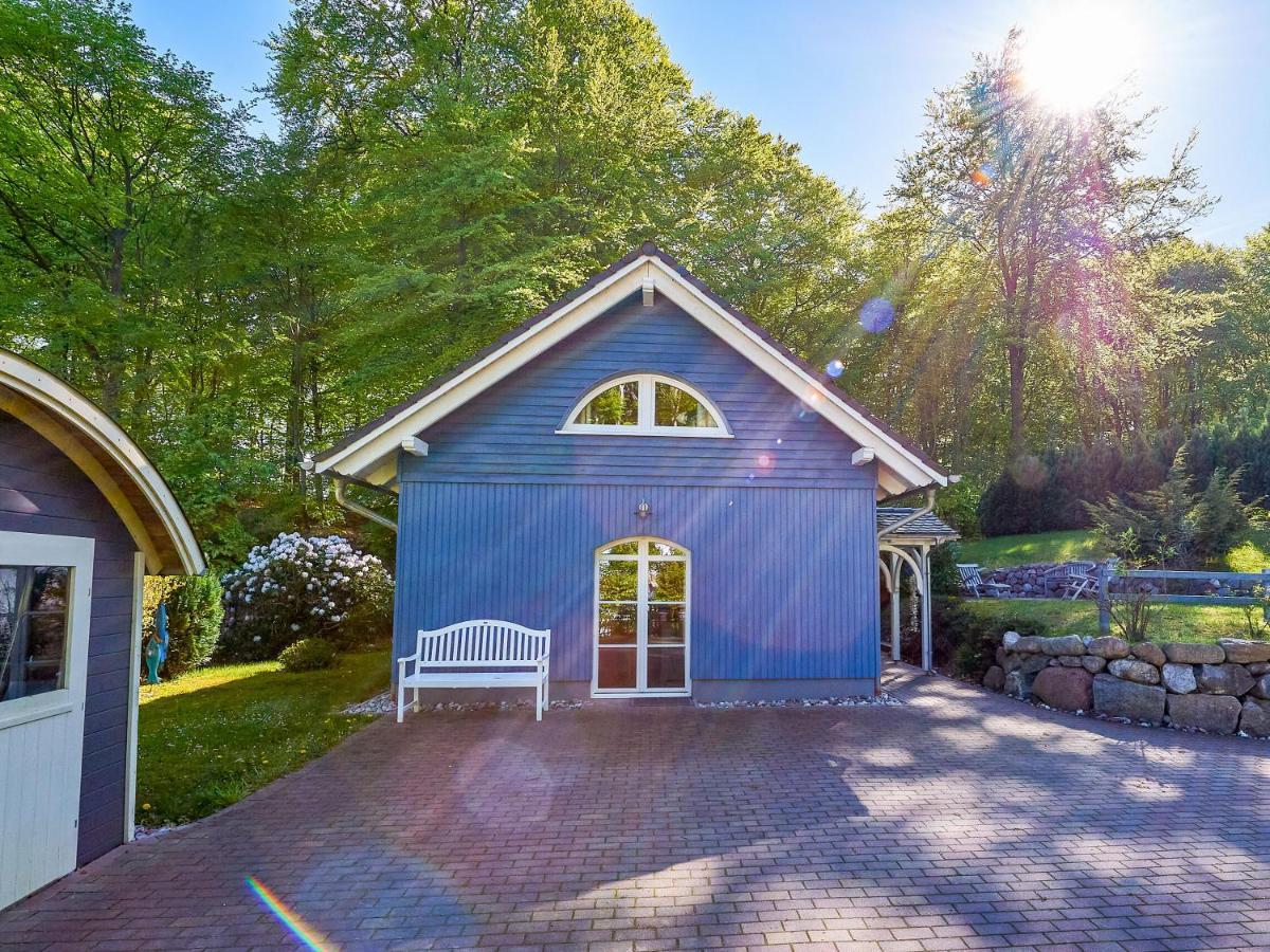 Blaues Strandhaus Sellin Buitenkant foto