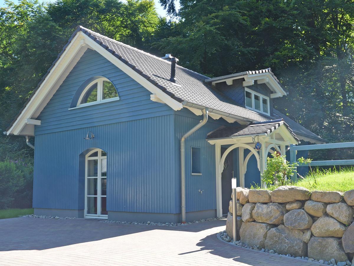 Blaues Strandhaus Sellin Buitenkant foto